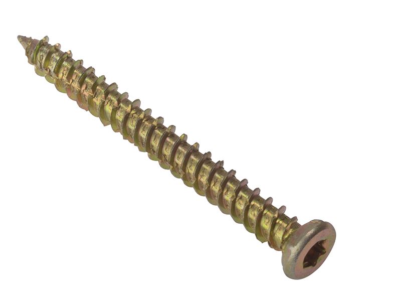 ForgeFix Concrete Frame Screws TORX® High-Low Thread 7.5x82mm (10 Pack)