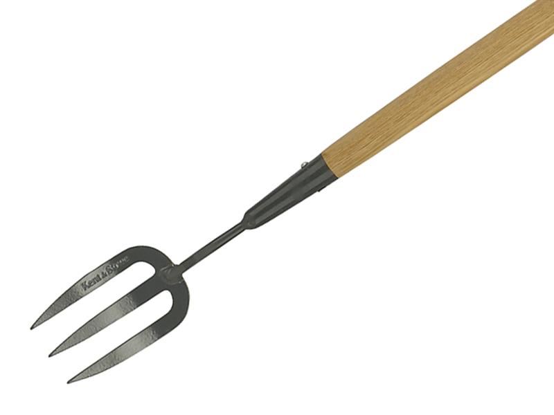 Kent & Stowe Stahlgabel mit langem Stiel, FSC®-zertifiziert