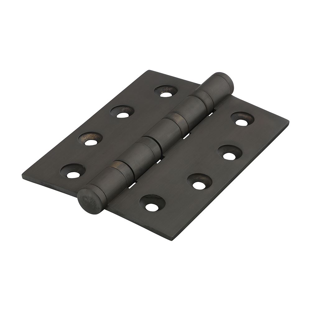 Timco - Charnières à billes en laiton 102 x 76mm (Lot de 2)