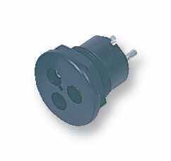 BULGIN SA2404 Conector Miniatura de 3 Polos para Panel