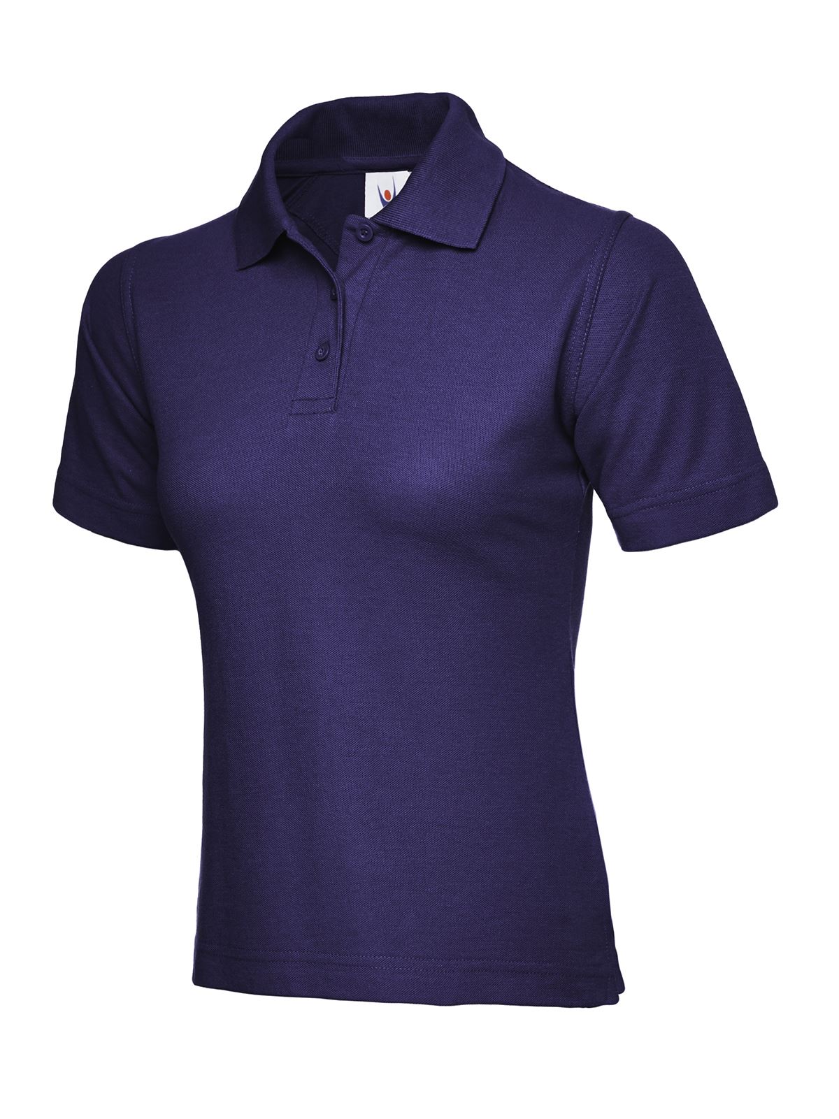 Uneek Women's Classic Polo Shirt - 50% Polyester 50% Cotton - Purple - 3XL