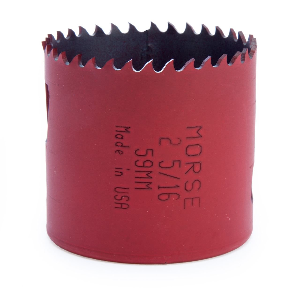 Morse MHS37 Serrote de Furo Bi-Metal 59mm para Madeira e Metal