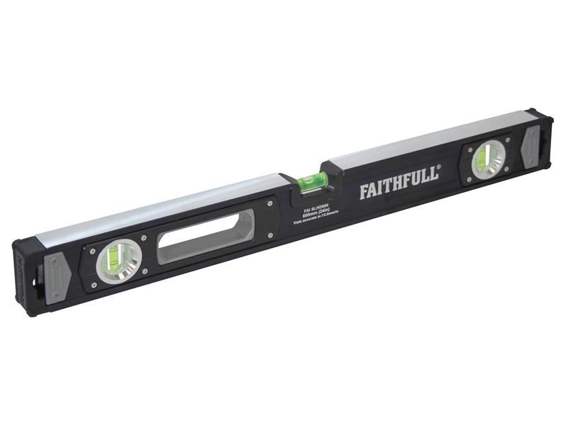 Faithfull 프레스티지 프로페셔널 헤비듀티 스피릿 레벨, 60cm