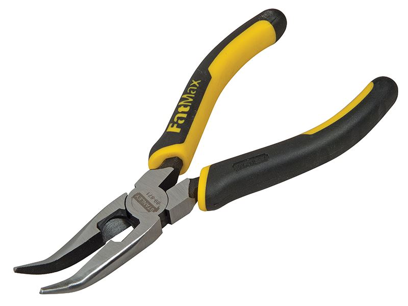 STANLEY FatMax Pinze a Becco Curvo, Tronchesini, 160mm