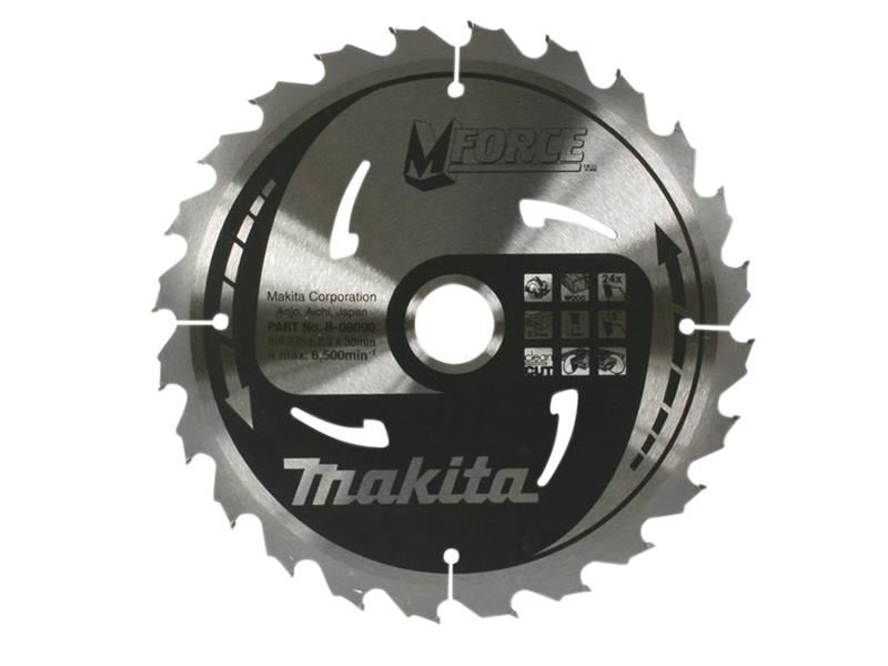 Makita MForce Sábh Dhiosca 190mm x 12 Fhiacla