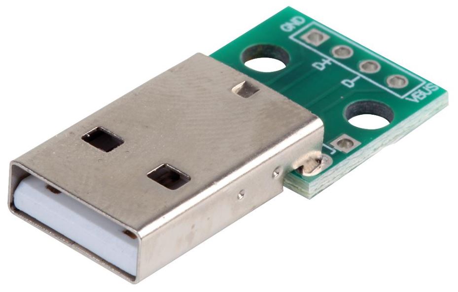 CLEVER LITTLE BOX Scheda Breakout Connettore USB 2.0 Maschio Tipo A