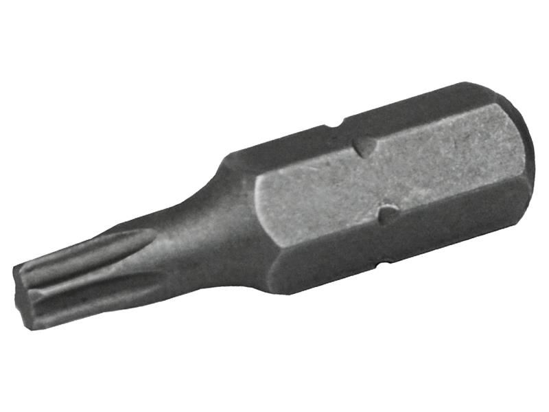 Faithfull - Bit Pemutar Skru Torx Keluli Gred S2 TX25 x 25mm (Pek 3)