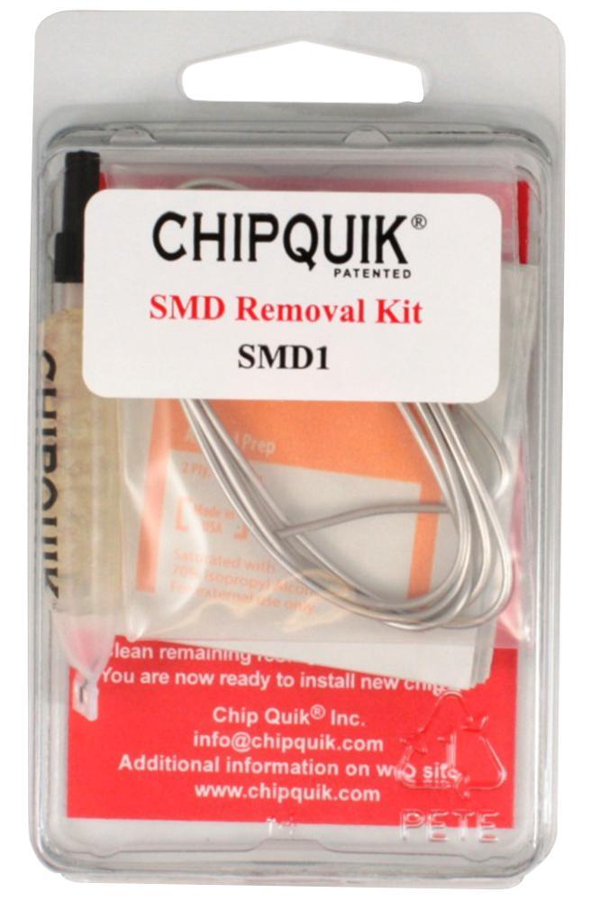 Chip Quik SMD Removal Kit - Leaded Alloy & Flux, 2.5ft