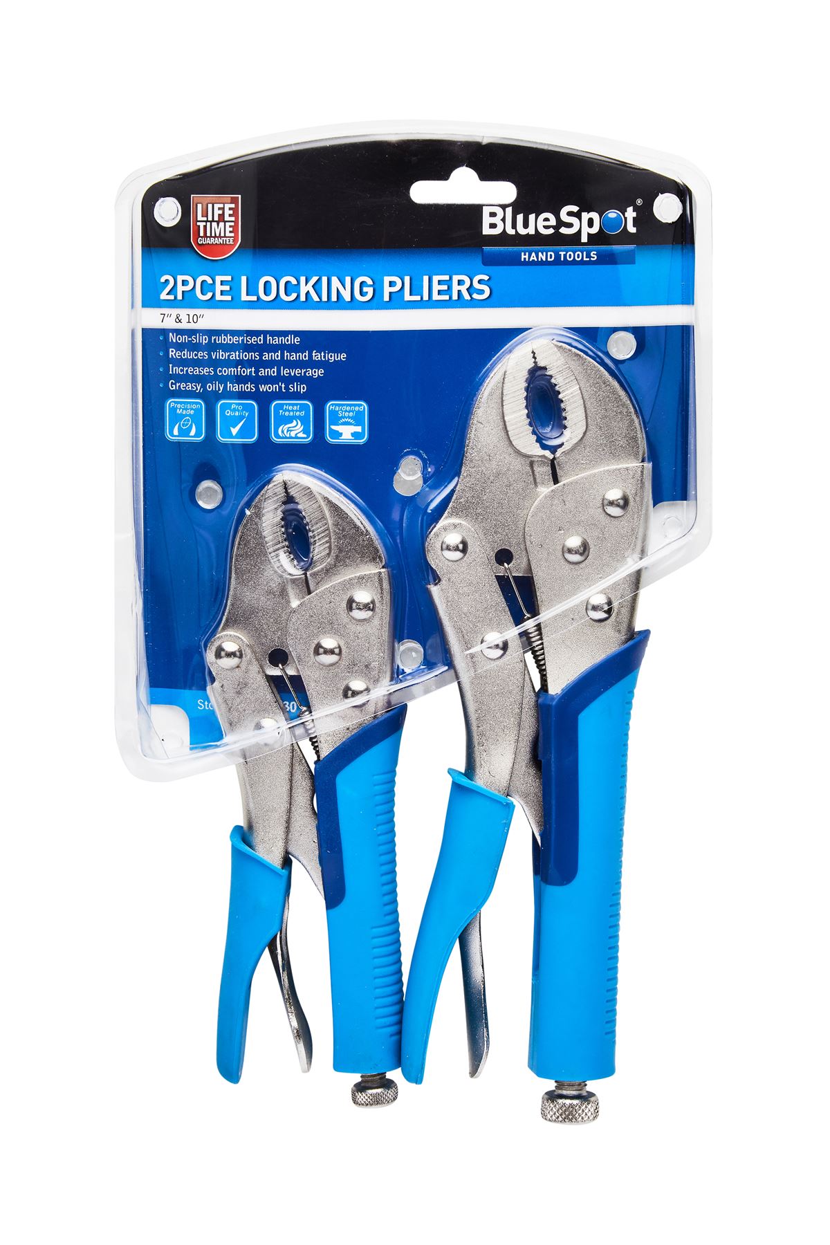 Blue Spot Tools - Σειρά Πένσιλα Κλειδαράς με Μαλακή Λαβή 2 Τεμαχίων (180mm & 25