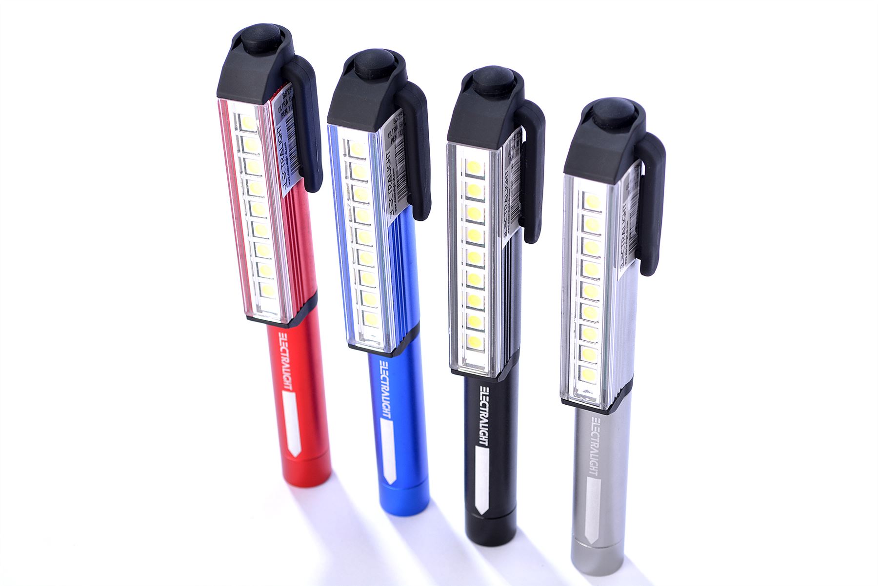 Blue Spot Electralight Torcia a LED Ricaricabile in Alluminio, 85 Lumen