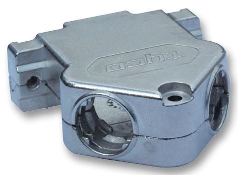 TE CONNECTIVITY AMPLIMITE Capa Traseira, Dupla Entrada, 9 Vias, Metal