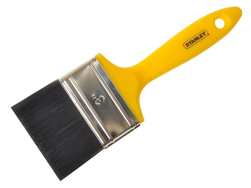 STANLEY Hobby Malířský štětec, 75 mm (3 palce), černé štětiny, ergonomická ruko