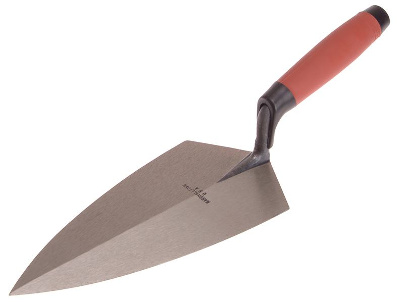 Marshalltown 19D Philadelphia Brick Trowel, DuraSoft® Handle, 11in
