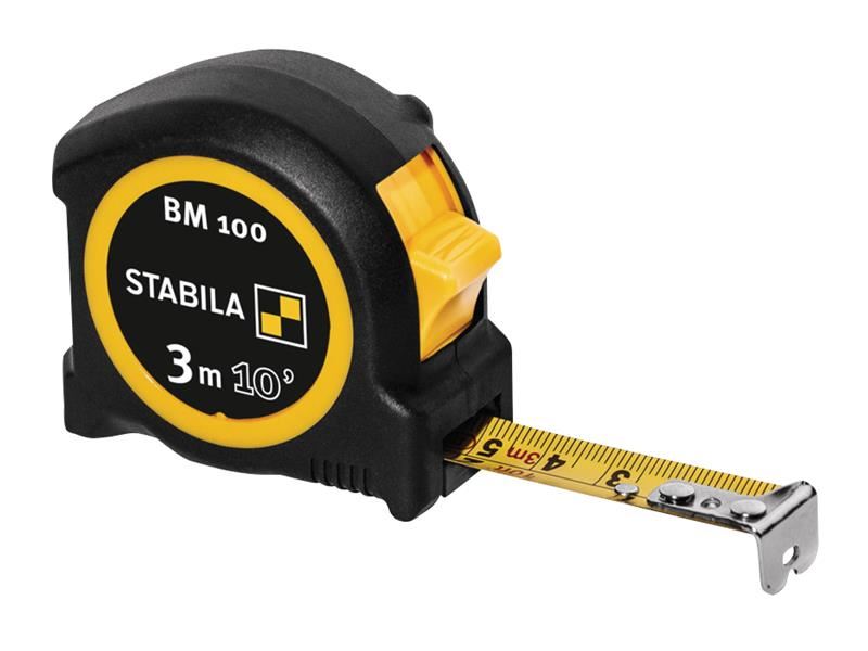 Stabila BM 100 Compact Zaklintmeter 3m/10ft, 19mm Breedte