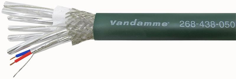 VAN DAMME Cable Super Green AES/EBU 8 Pares por Metro