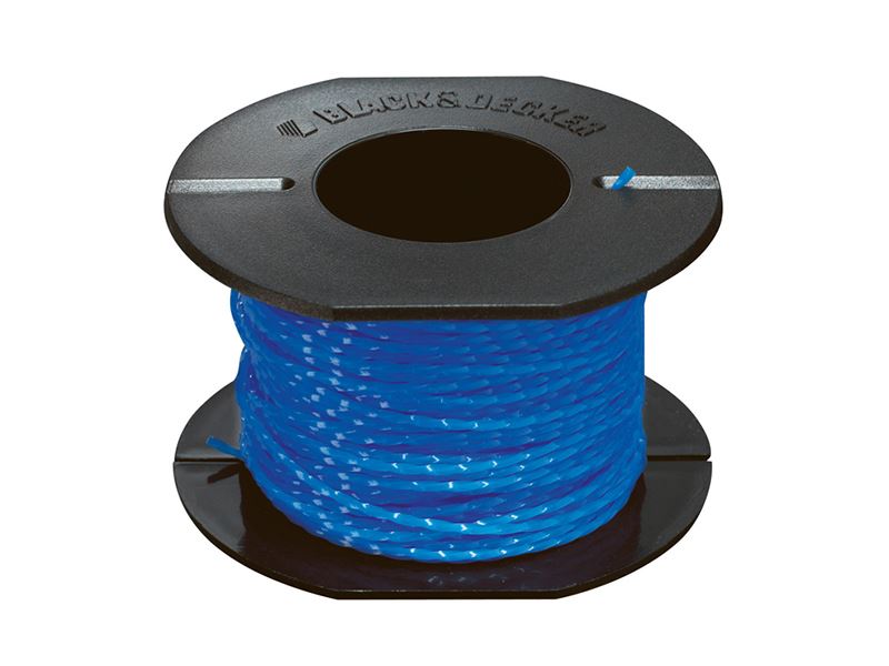 BLACK+DECKER A6440 Hilo de Nylon para Desbrozadora, 25m, 1.6mm