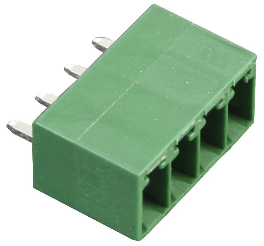 MULTICOMP PRO - Κεφαλή Ακροδεκτών 4-θέσεων 3.5mm, 12A