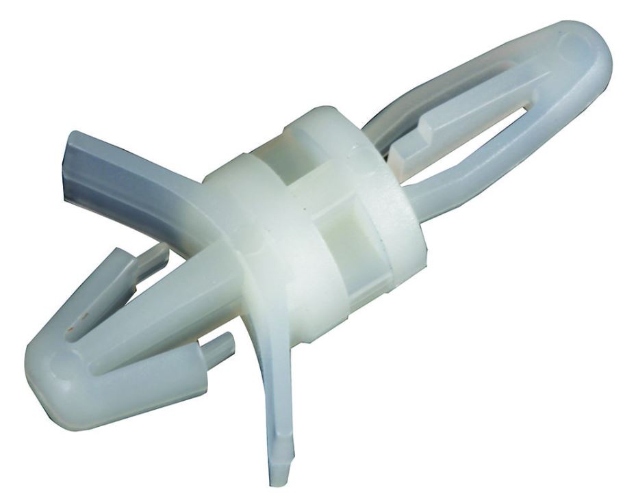 DURATOOL PCB Insteekondersteuning, Nylon 6.6, 6.4mm (Verpakking van 50)