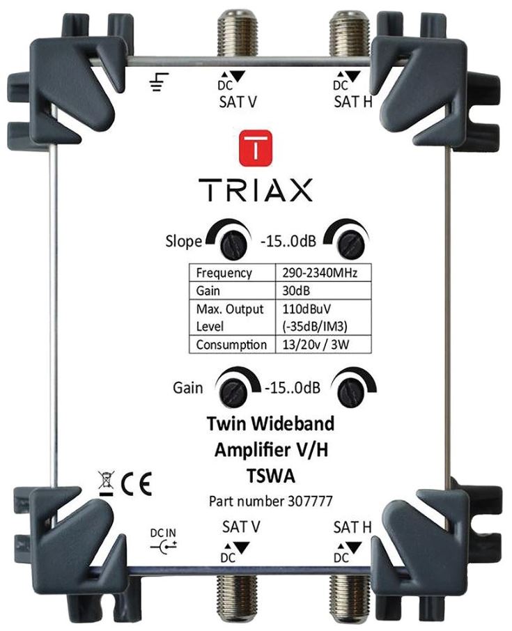 TRIAX - 衛星寬頻放大器, TSWA