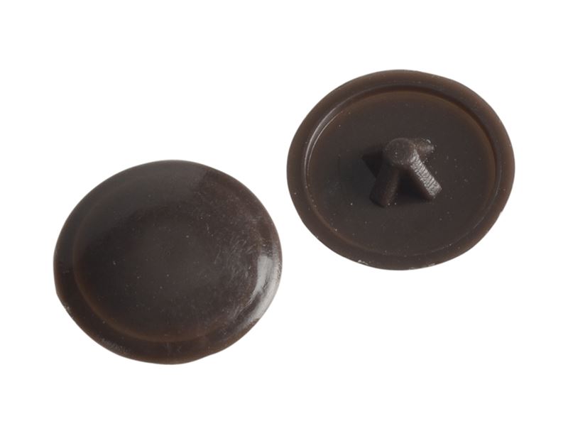ForgeFix Pozi互換 カバーキャップ ダークブラウン No.6-8 50個入り