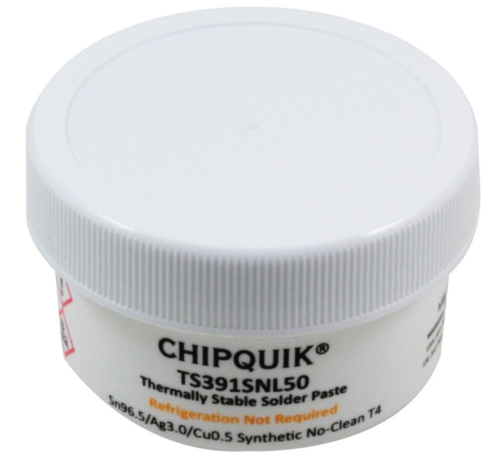 CHIP QUIK Lötzinnpaste bleifrei, rückstandsfrei, thermostabil, 50g, T4 Mesh