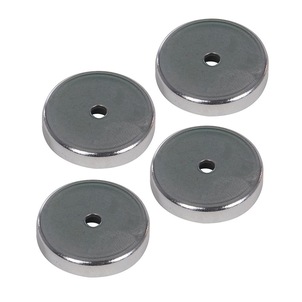 Silverline Μαγνήτες Φερρίτη 4 τεμ. - Δύναμη Έλξης 7,2kg