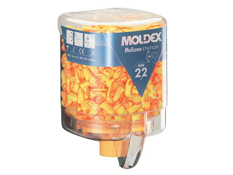 Moldex MelLows® Distributeur de bouchons d'oreille en mousse, 250 paires, SNR 2