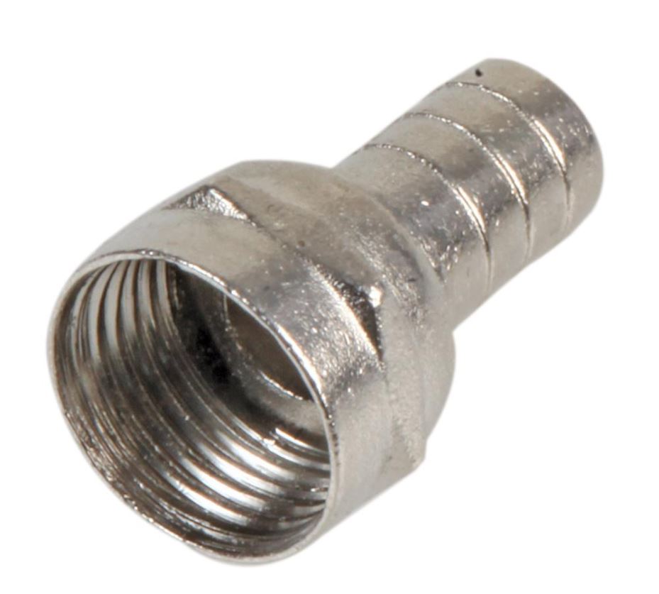 PRO SIGNAL Conector F de Crimpar RG6U para Cabo Coaxial de TV