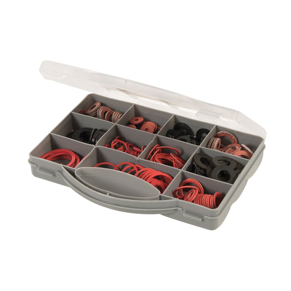 Fixman Fibre & Rubber Washers Pack, 280-Piece