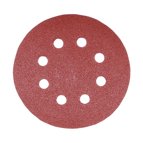 Timco Random Orbitale Schuurbladen, Mengsel van Korrelgroottes, 125mm, 5 stuks
