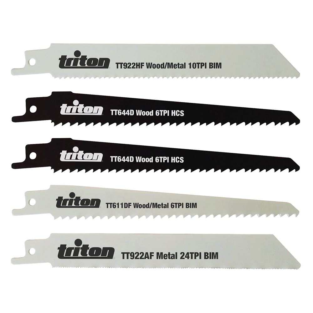 Triton Σετ 5 Λεπίδων για Ανακλαστικό Πριόνι, 150mm