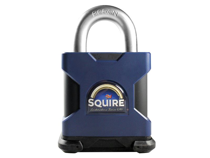 Cadenas à haute sécurité Squire SS65S Stronghold en acier massif, 65mm, classé 