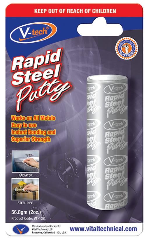 RARAION Rapid Steel Epoxy Putty, 56.8gm