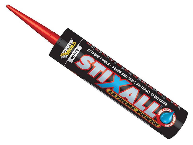 Everbuild Stixall Extreme Power Cartridge, Helder, 290ml