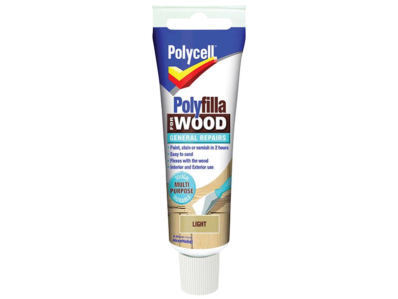 Polycell Polyfilla For Wood, Light, Ready to Use, 330g