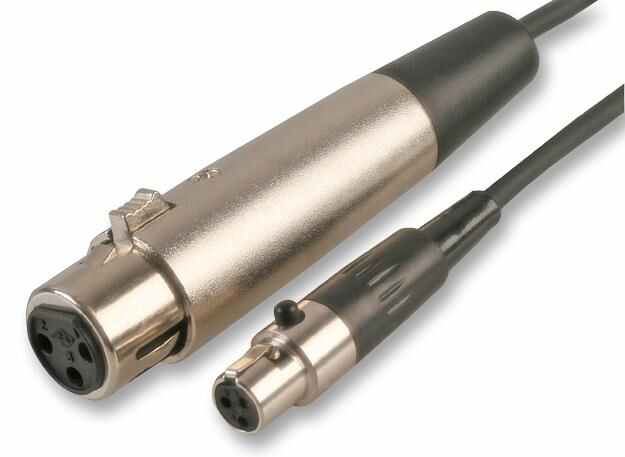Pro Signal - Καλώδιο 3-Pin XLR Γυναικείο σε Mini XLR Γυναικείο, 1.5m, Μαύρο