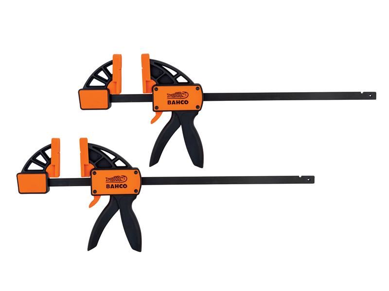 Bahco Quick Clamp Twin Pack, High Resistance, 150mm Jaw Width