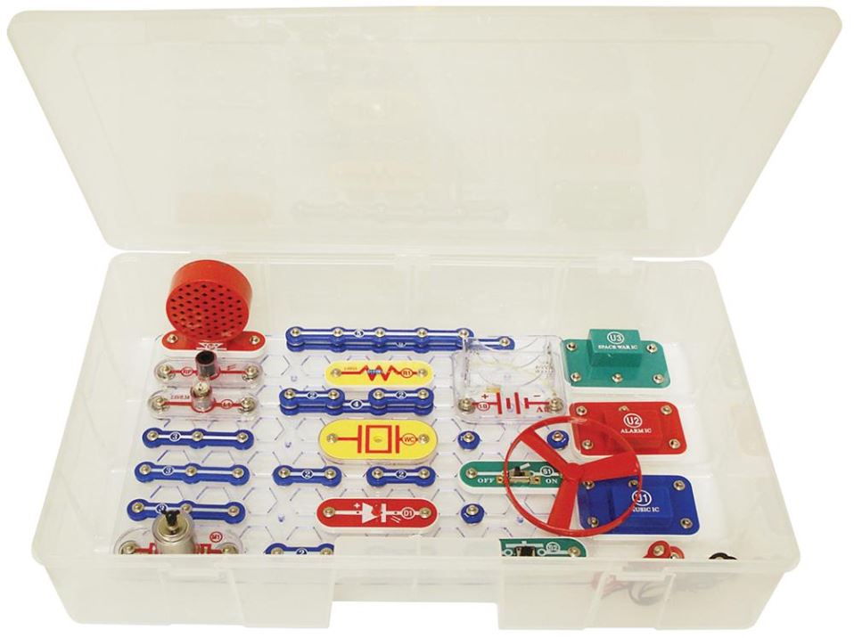 SNAP CIRCUITS Jr. Lernpaket für 100 Elektronik-Experimente - Schüler-Training