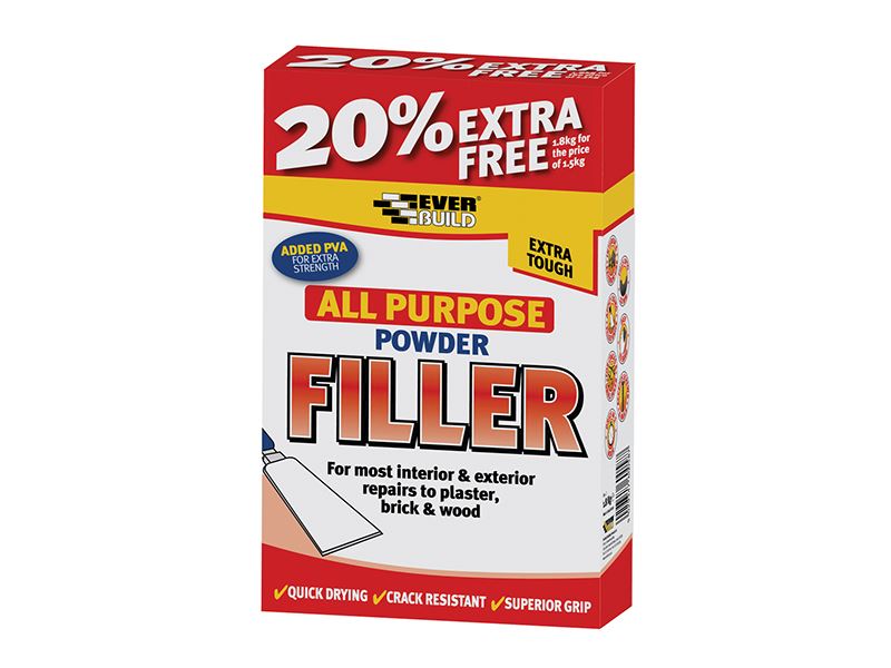 Everbuild Sika All-Purpose Powder Filler 450g