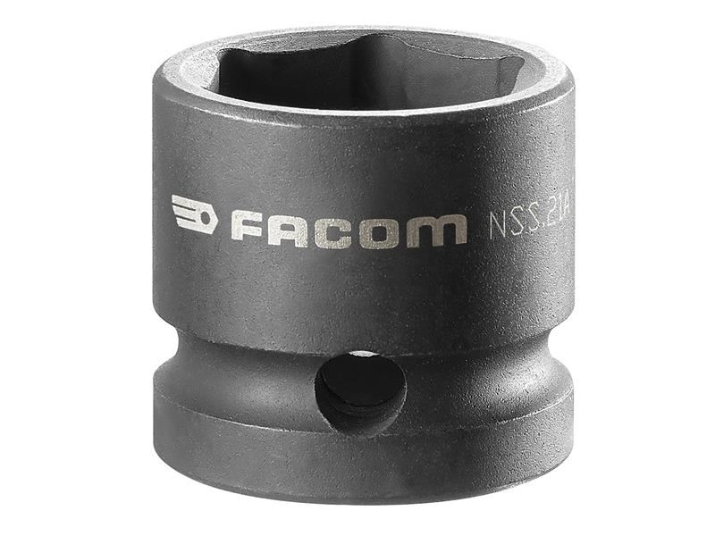 Facom 六角短型衝擊套筒 1/2吋驅動 21毫米