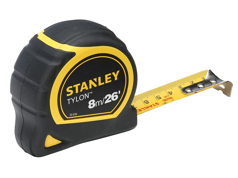 STANLEY Tylon Pocket Tape Measure 8m/26ft, 25mm Wide