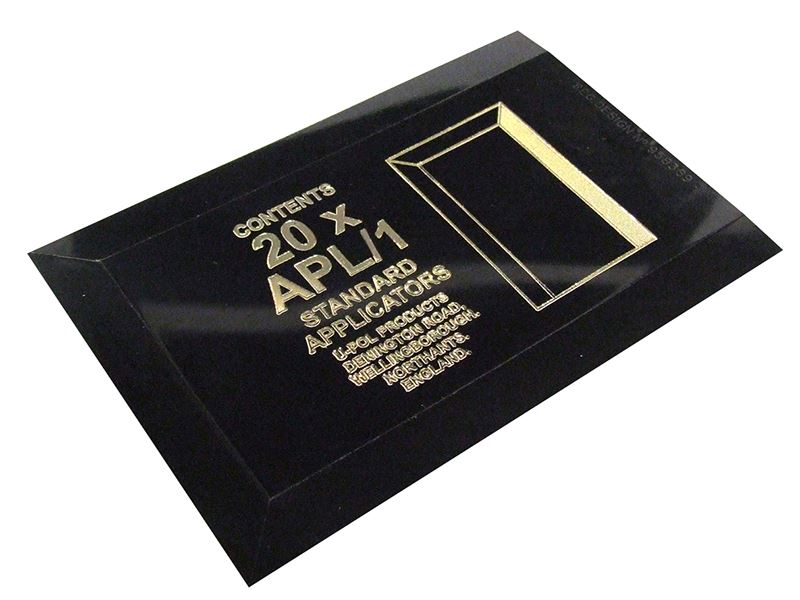 U-POL Plastic Applicator (Single), Flat Edge Design