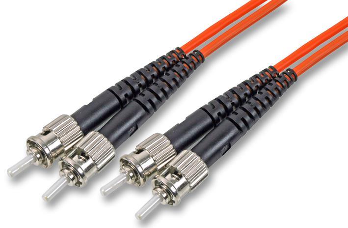 PRO SIGNAL Cable de conexión Multimodo ST-ST Fibra Óptica 62.5/125µm, 1m