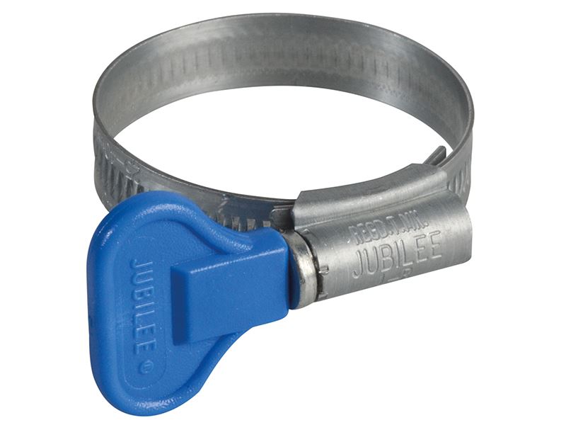 Jubilee® WS040 Fascetta Tubo Wingspade, 25-40mm, Acciaio Zincato