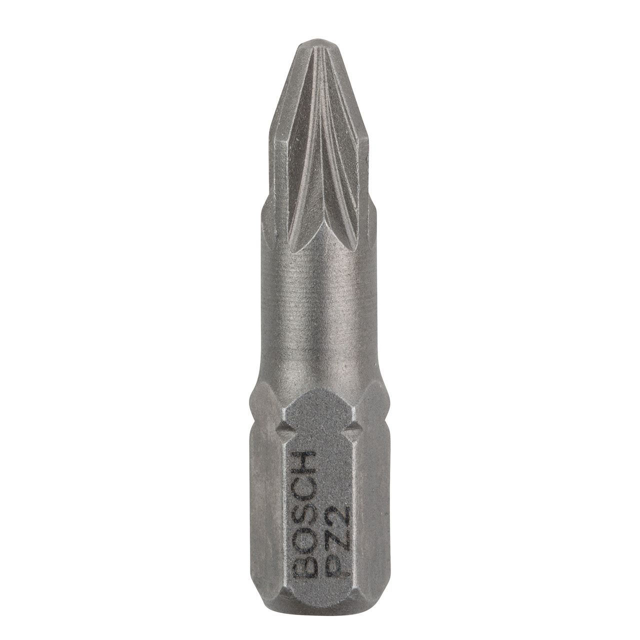 Bosch - Bit Pemutar Skru PZ2 Keras 25mm (3 Pek)