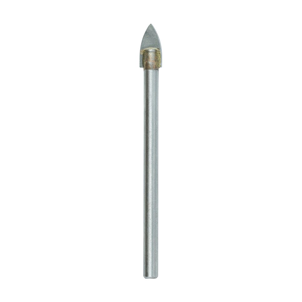 Timco - Pionta Druilire TCT Ceann Saighde Criostal & Tíle, 6.5mm