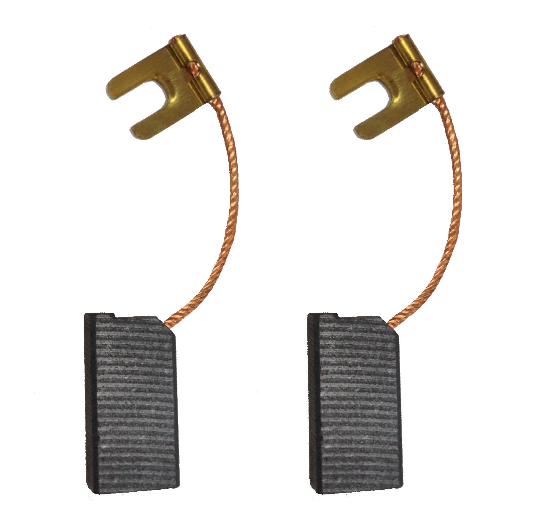2x Carbon Brushes for Black & Decker Pac Grinder, 6.3x12x24mm