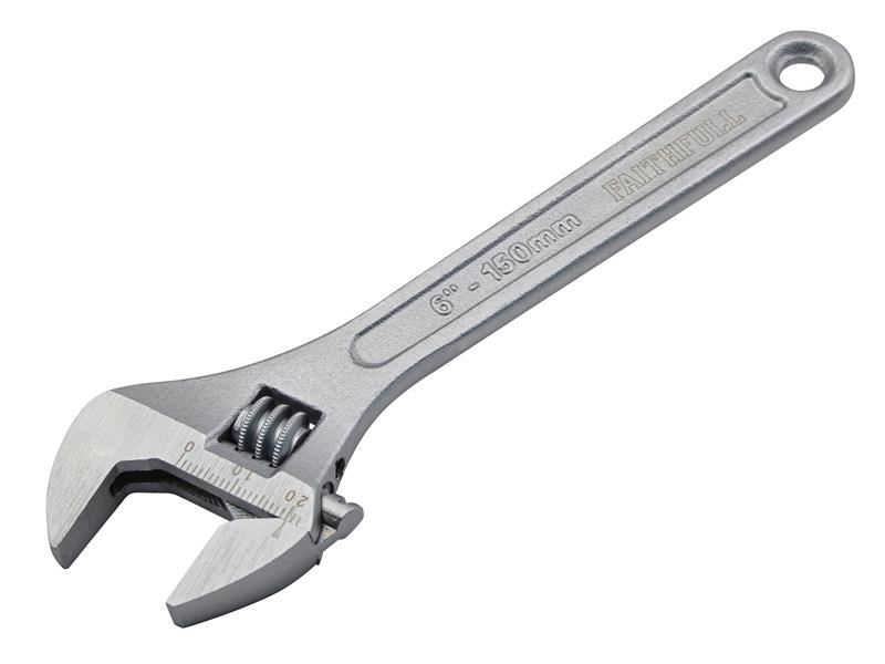 Faithfull Chiave a Bussola Regolabile Cromata 150mm (6 pollici)