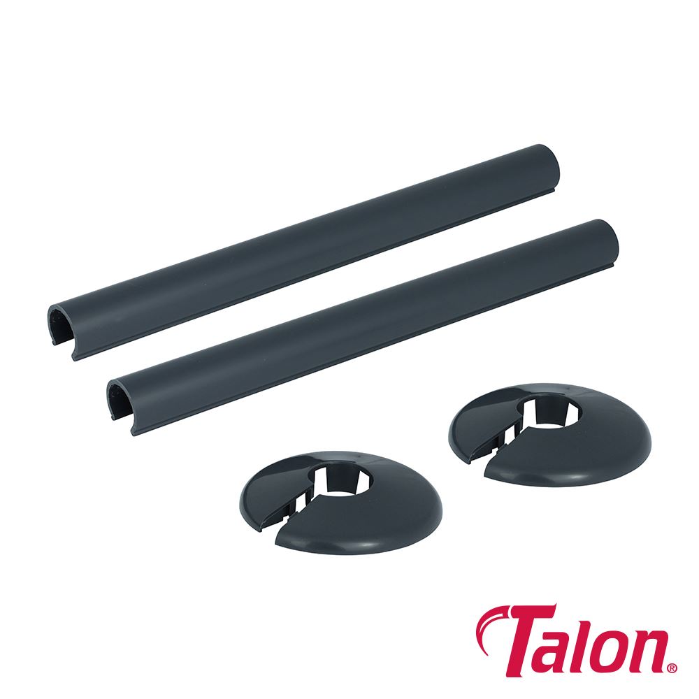 Timco Snappit Tail Kit, Anthracite Grey, 15 x 200mm (2 Pieces)