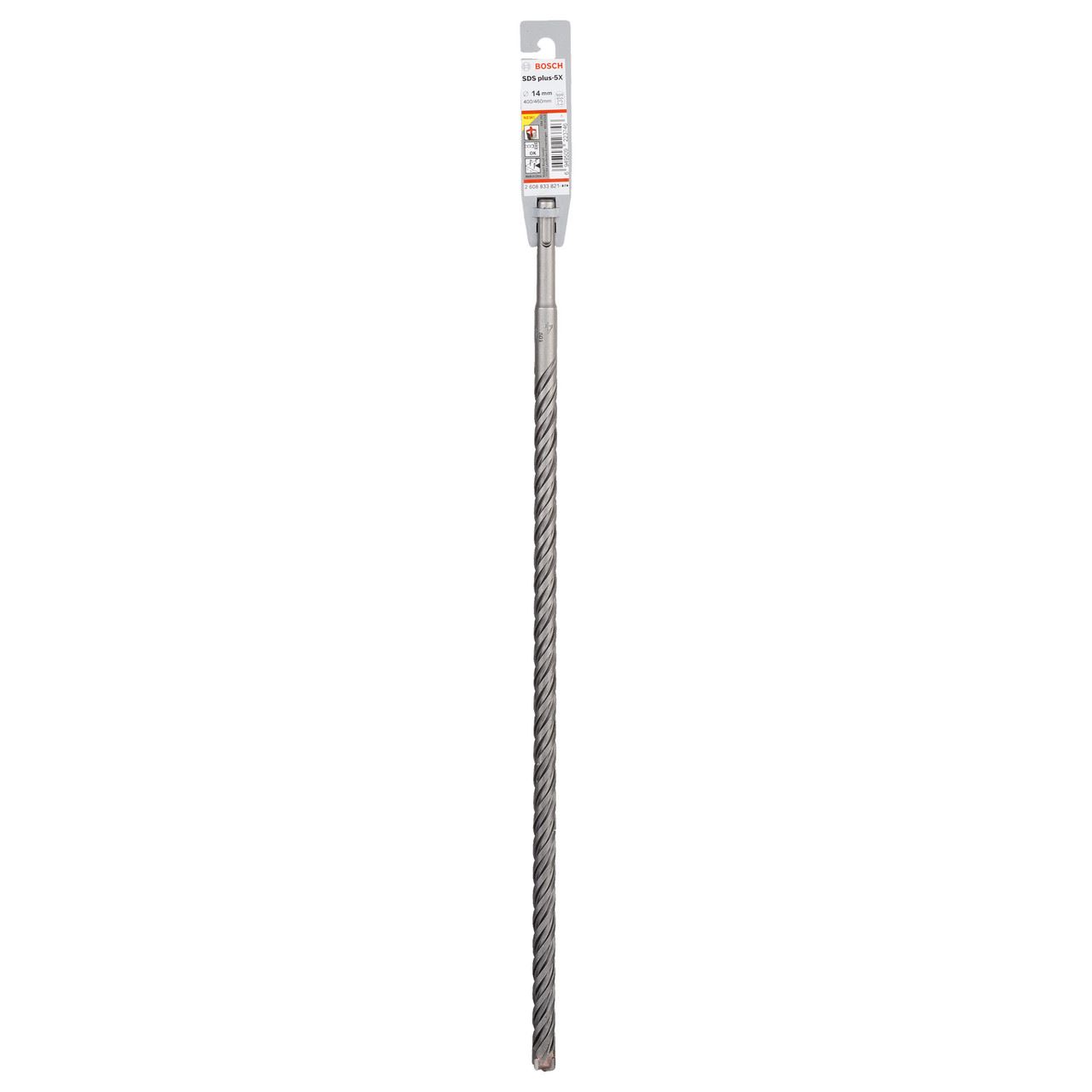 Bosch Punta per Muratura SDS+ 5X, 14 x 400 x 460mm